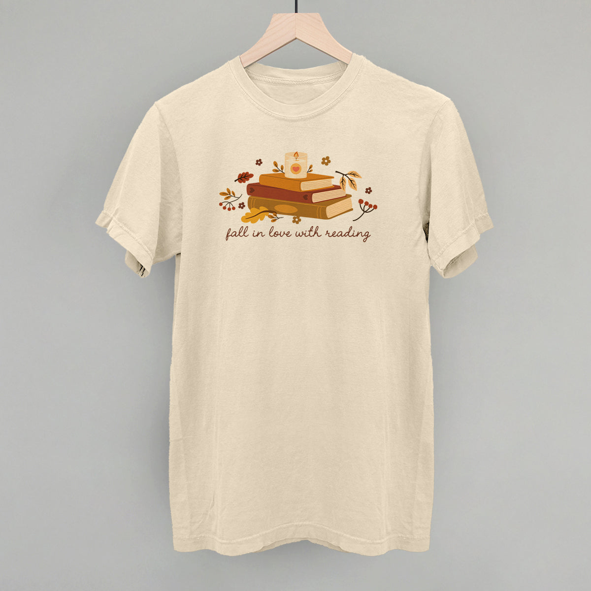 Fall In Love With Reading Funny Comfort Colors T-Shirt in Ivory – Ivy + Cloth