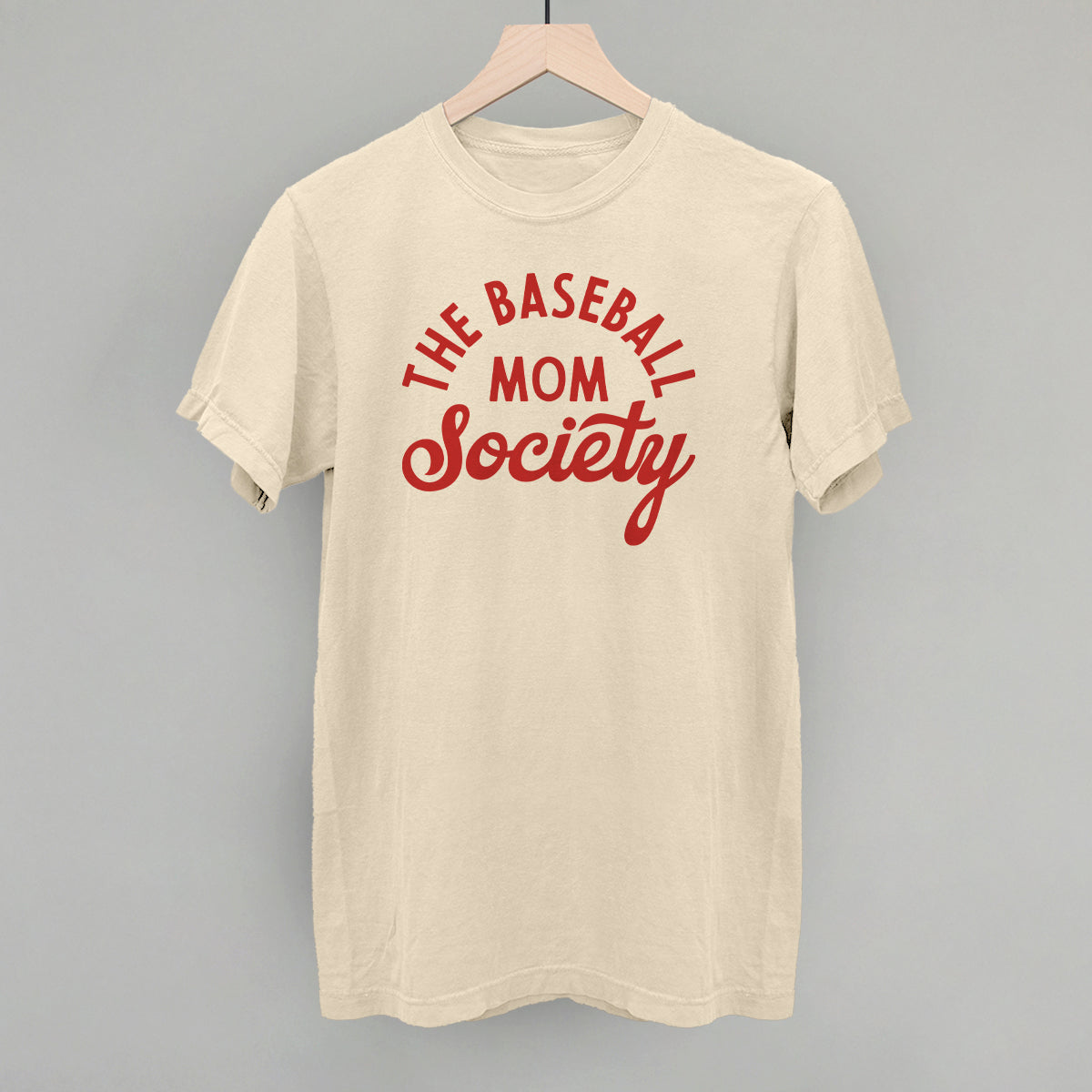 The Baseball Mom Society Funny Comfort Colors T-Shirt in Ivory – Ivy + Cloth