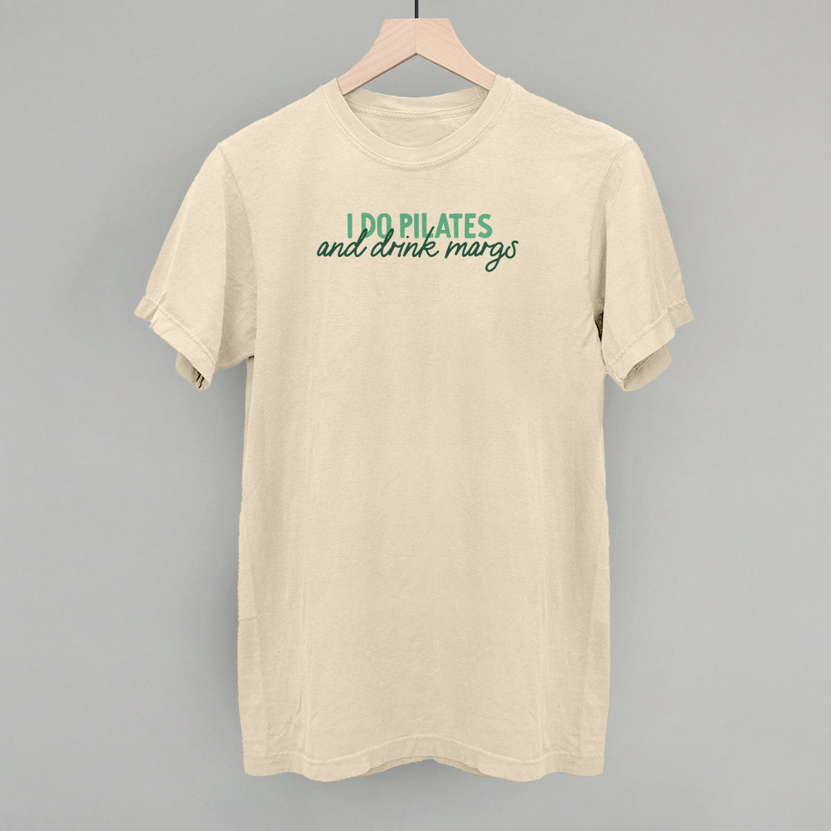 I Do Pilates And Drink Margs Funny Comfort Colors T-Shirt in Ivory – Ivy + Cloth
