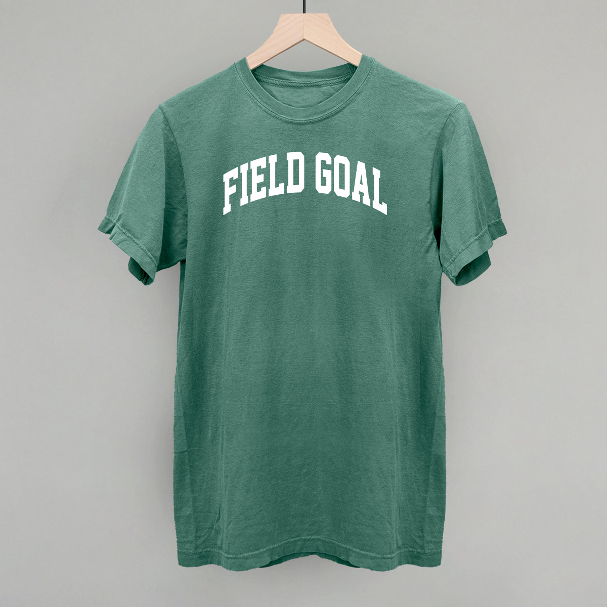 Field Goal Arch Funny Comfort Colors T-Shirt in Light Green – Ivy + Cloth