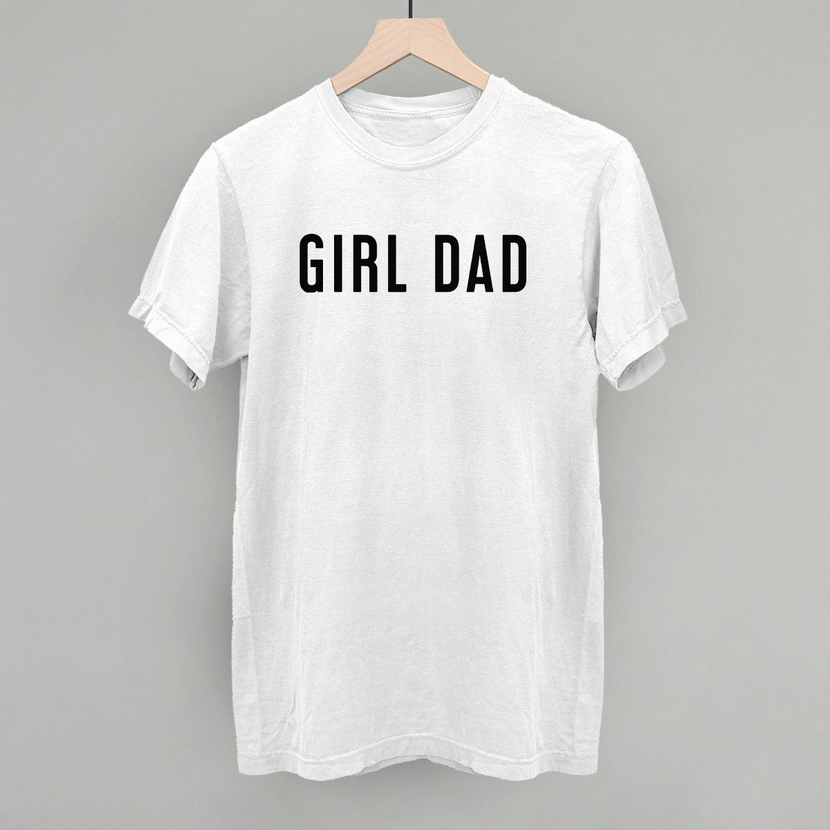 Girl Dad Funny Comfort Colors T-Shirt in White – Ivy + Cloth