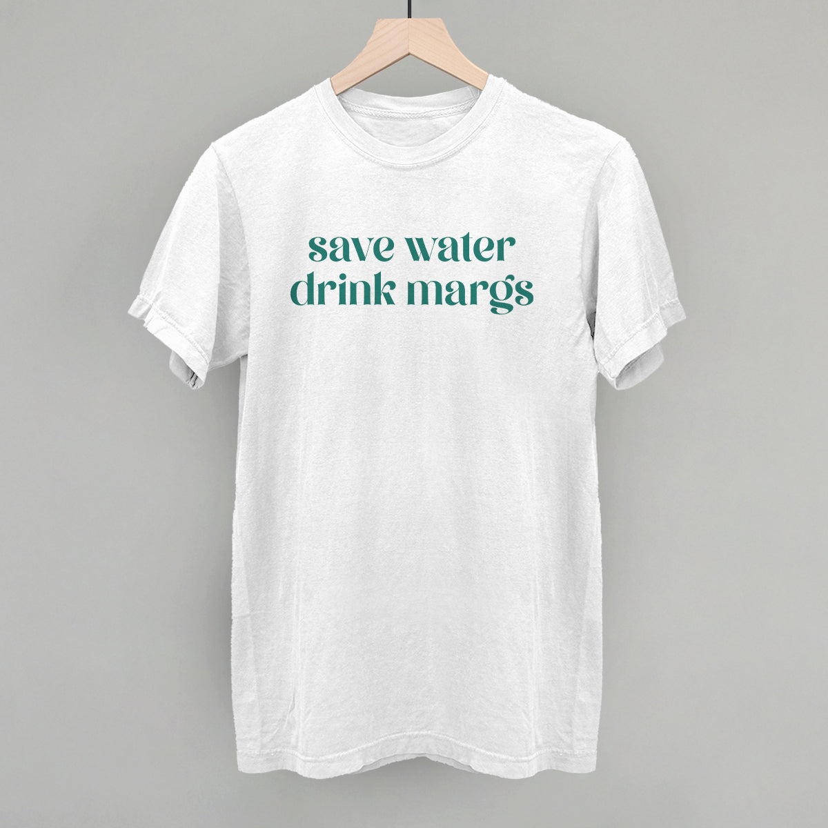 Save Water Drink Margs Funny Comfort Colors T-Shirt in White – Ivy + Cloth