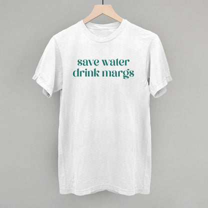 Save Water Drink Margs Funny Comfort Colors T-Shirt in White – Ivy + Cloth