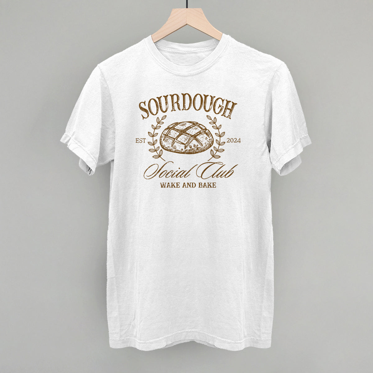 Sourdough Social Club Funny Comfort Colors T-Shirt in White – Ivy + Cloth