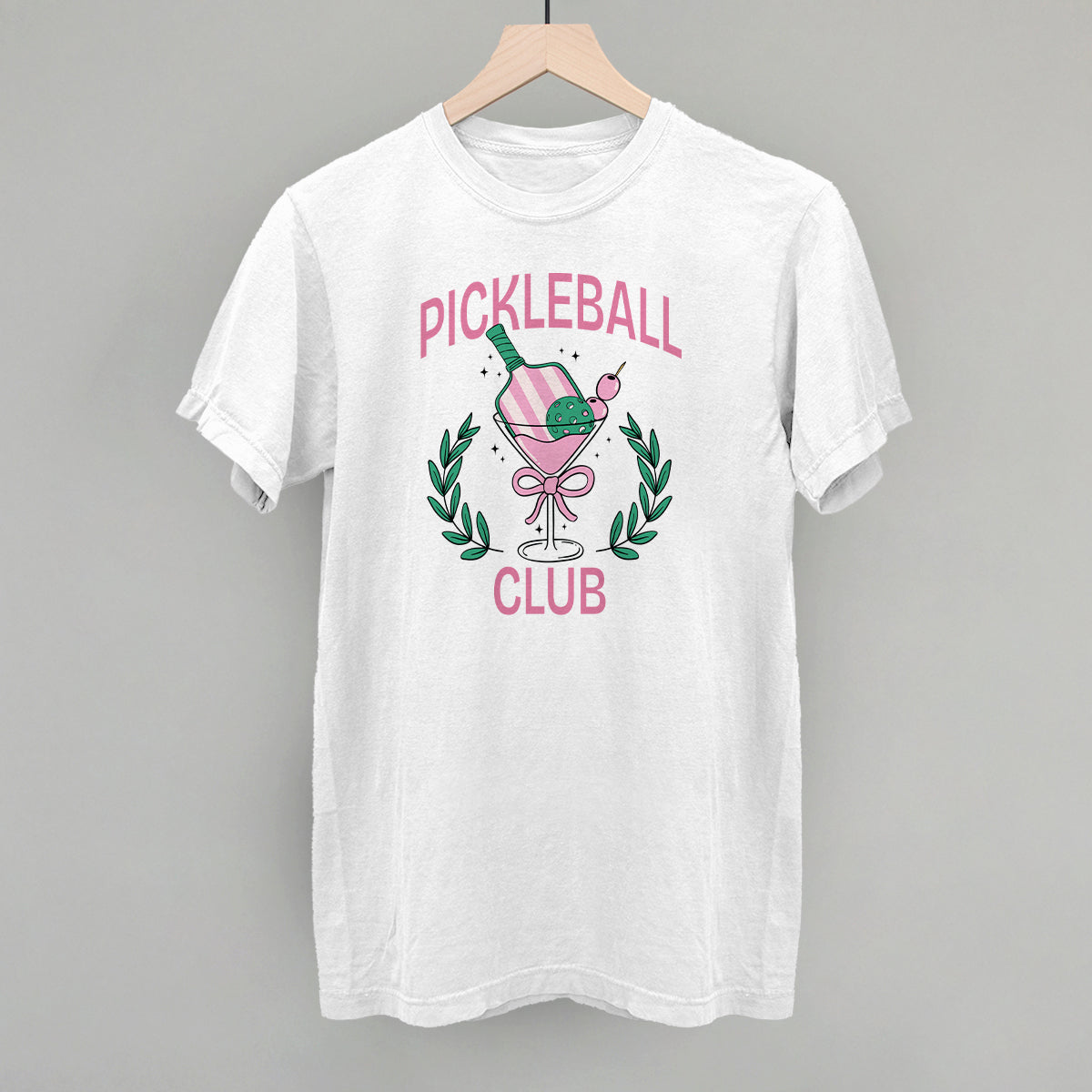 Pickleball Club Martini Funny Comfort Colors T-Shirt in White – Ivy + Cloth
