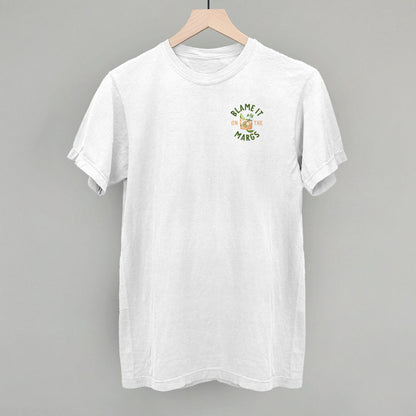 Blame It On The Margs (Left Chest) Funny Comfort Colors T-Shirt in White – Ivy + Cloth