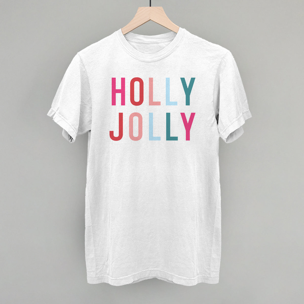 Holly Jolly Funny Comfort Colors T-Shirt in White – Ivy + Cloth