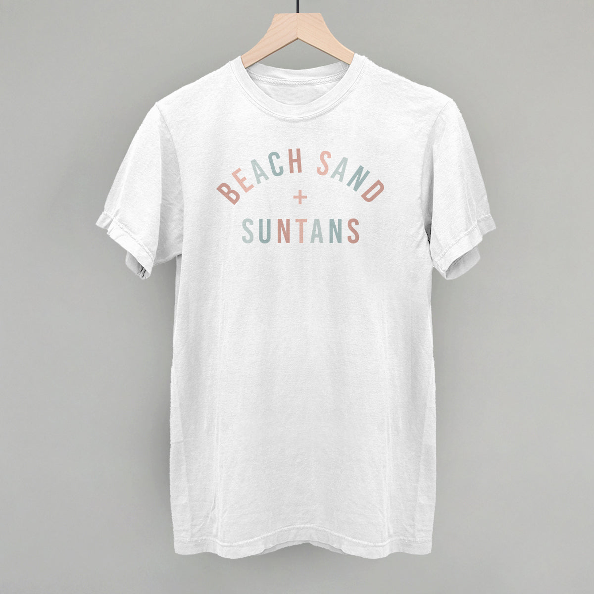 Beach Sand + Suntans Funny Comfort Colors T-Shirt in White – Ivy + Cloth