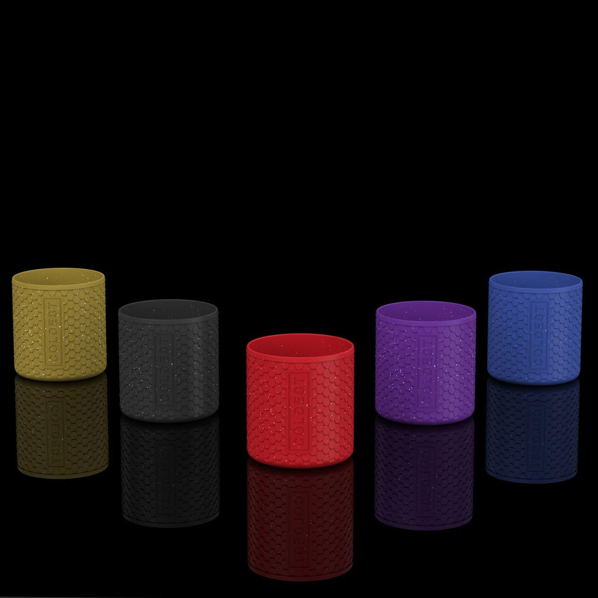 COLDEST silicone tumbler boot 5-pack in Dragon