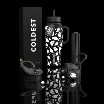 COLDEST 36oz Limitless Ultra v8 insulated stainless steel tumbler with handle – view 14