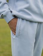 Elevated Faith Light Blue Sweatpants with Side Pockets for Comfortable Christian Apparel