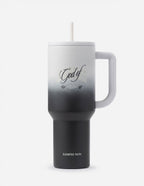 Elevated Faith God tumbler in gradient colors, ideal as Christian gifts for daily use