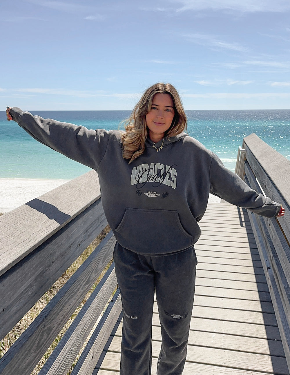 Elevated Faith Sweatpants in Soft Gray for Comfort, Part of Stylish Christian Apparel