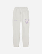 Elevated Faith Sweatpants in Light Gray featuring Christian Apparel design and logo