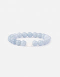 Elevated Faith Blue Stone Bracelet as Christian Jewelry Bracelet with Heart-Shaped Accent