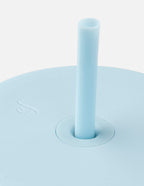 Elevated Faith Blue Tumbler with Straw, perfect for Christian Gifts enthusiasts