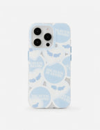 Christian iPhone Case featuring a light blue design with wings and the text Heaven is Home
