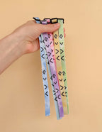 Elevated Faith Christian Jewelry Bracelet set with colorful patterns and adjustable design