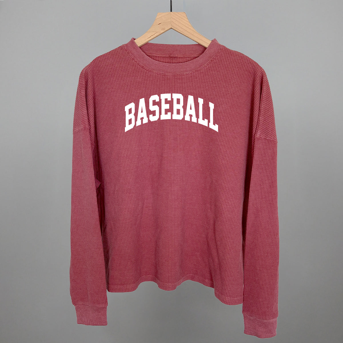 Baseball Arch (White) Funny Shirt & Sweatshirt – Ivy + Cloth
