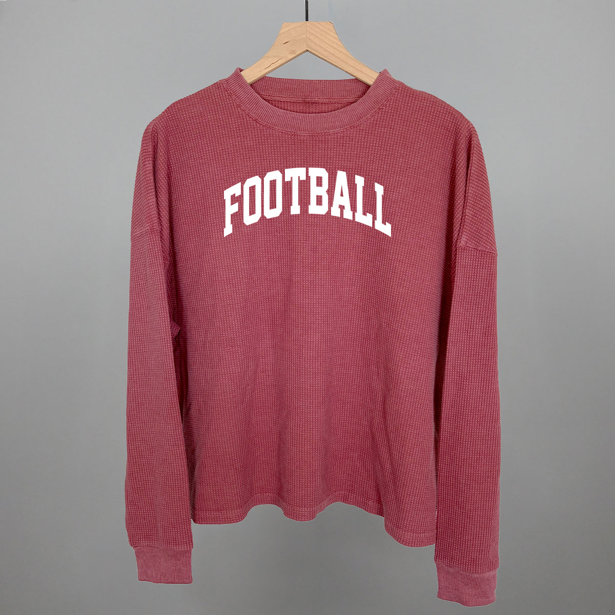 Football Arch (White) Funny Shirt & Sweatshirt – Ivy + Cloth