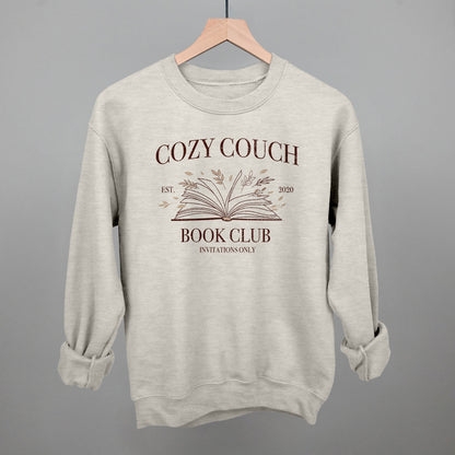 Cozy Couch Book Club Funny Sweatshirt in Oatmeal – Ivy + Cloth