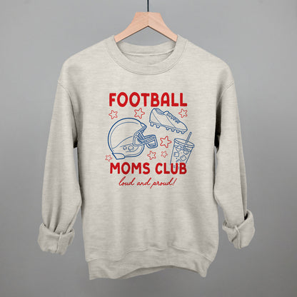 Football Moms Club Doodle Funny Sweatshirt in Oatmeal – Ivy + Cloth