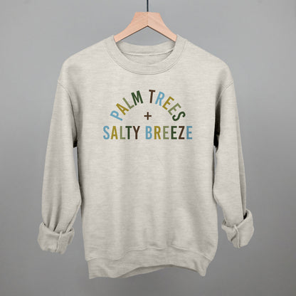 Palm Trees And Salty Breeze Funny Sweatshirt in Oatmeal – Ivy + Cloth