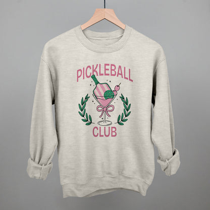 Pickleball Club Martini Funny Sweatshirt in Oatmeal – Ivy + Cloth