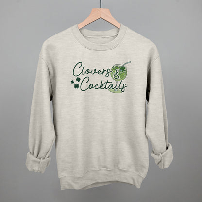 Clovers & Cocktails Funny Sweatshirt in Oatmeal – Ivy + Cloth