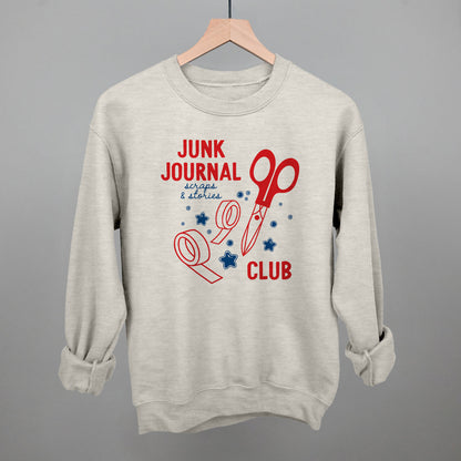 Junk Journal Club Funny Sweatshirt in Oatmeal – Ivy + Cloth