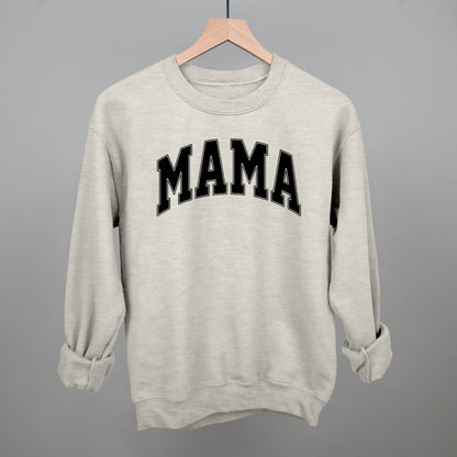 Mama graphic crewneck sweatshirt in Oatmeal