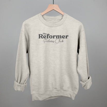 The Reformer Pilates Club Funny Sweatshirt in Oatmeal – Ivy + Cloth