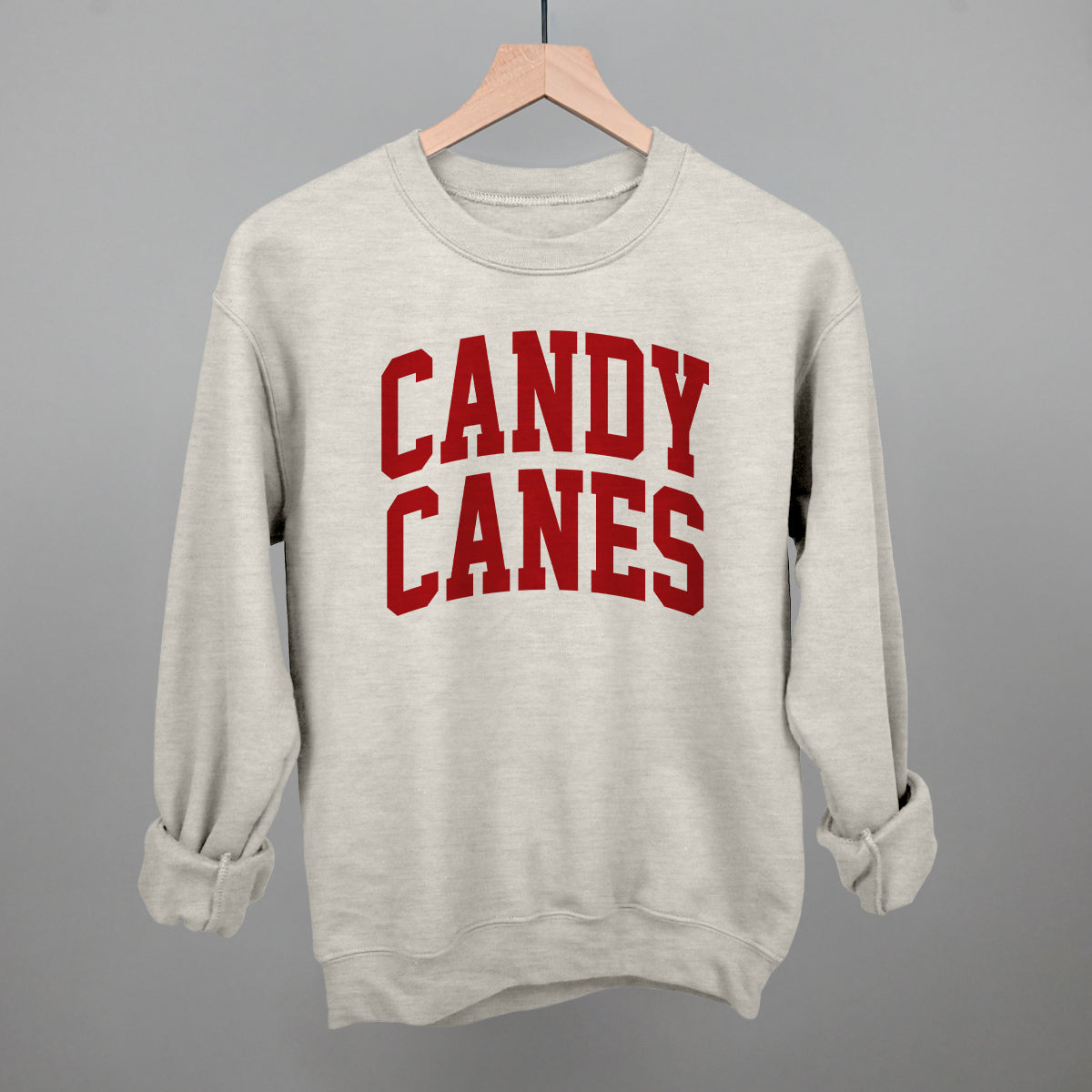 Candy Canes Arch Funny Sweatshirt in Oatmeal – Ivy + Cloth