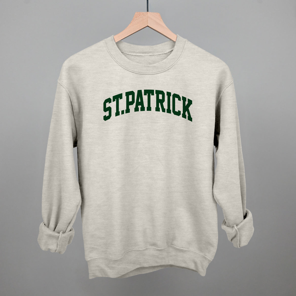 St.Patrick Arch Funny Sweatshirt in Oatmeal – Ivy + Cloth