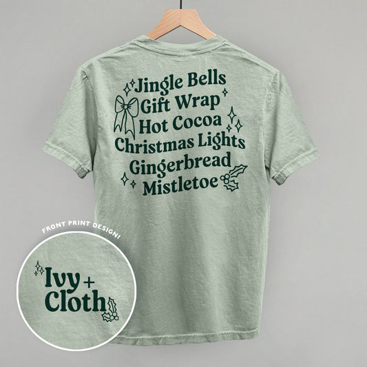 Holiday Favorites (Back Print) Funny Comfort Colors T-Shirt in Bay – Ivy + Cloth