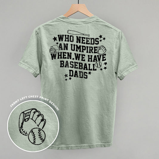 When We Have Baseball Dads (Back Print) Funny Comfort Colors T-Shirt in Bay – Ivy + Cloth