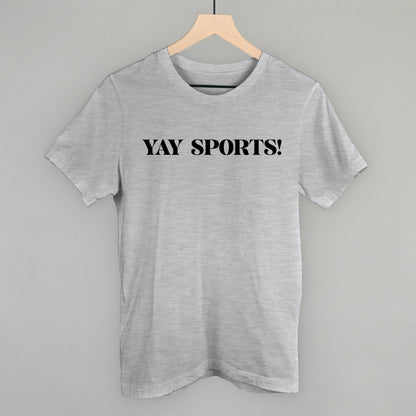 Yay Sports Funny T-Shirt in Athletic Heather – Ivy + Cloth