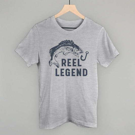 Reel Legend Funny T-Shirt in Athletic Heather – Ivy + Cloth