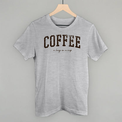 Coffee (A Hug In A Cup) Funny T-Shirt in Athletic Heather – Ivy + Cloth