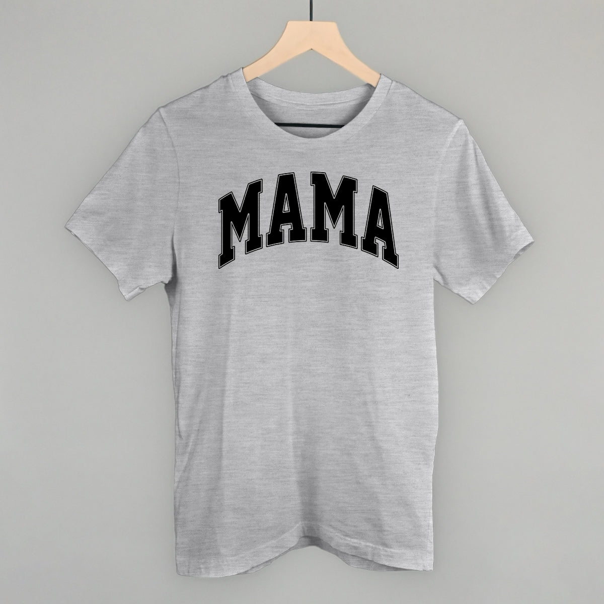 Mama graphic tee in Athletic Heather