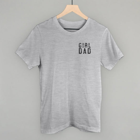 Girl Dad graphic tee in Athletic Heather