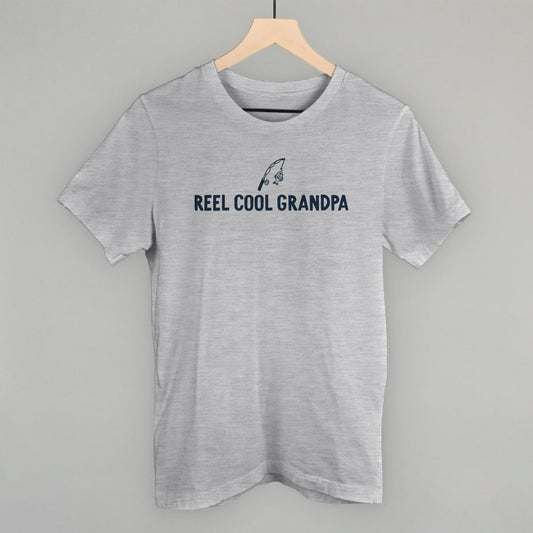 Reel Cool Grandpa Funny T-Shirt in Athletic Heather – Ivy + Cloth