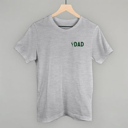 Golf Dad graphic tee in Athletic Heather
