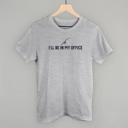 I'll Be In My Office (Fishing) Funny T-Shirt in Athletic Heather – Ivy + Cloth
