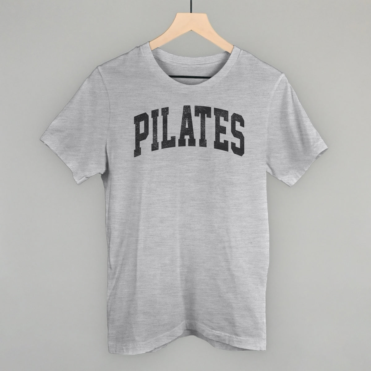 Pilates Arch Funny T-Shirt in Athletic Heather – Ivy + Cloth