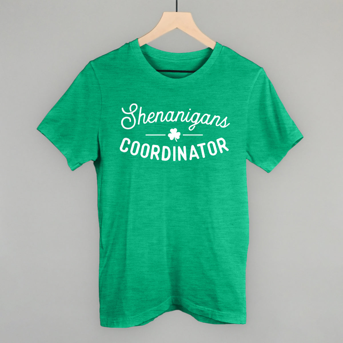 Shenanigans Coordinator Funny T-Shirt in Heather Kelly – Ivy + Cloth