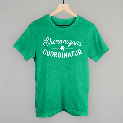 Shenanigans Coordinator Funny T-Shirt in Heather Kelly – Ivy + Cloth