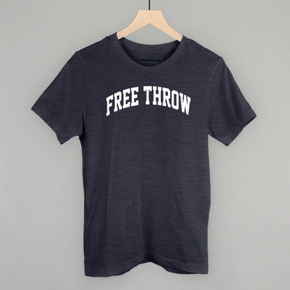 Free Throw Arch Funny T-Shirt in Heather Navy – Ivy + Cloth