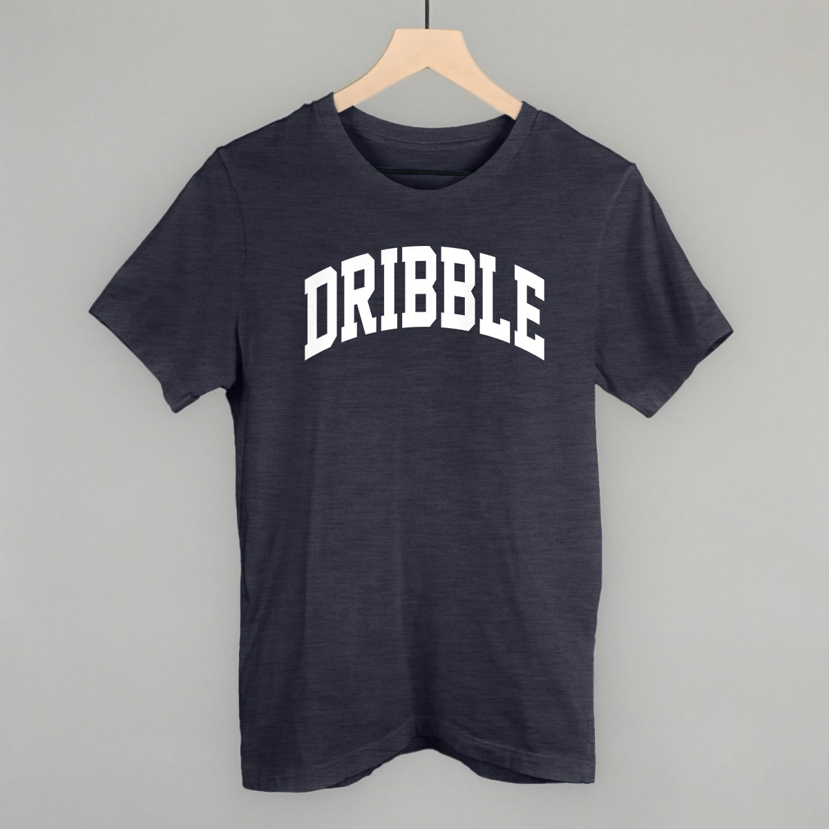 Dribble Arch Funny T-Shirt in Heather Navy – Ivy + Cloth