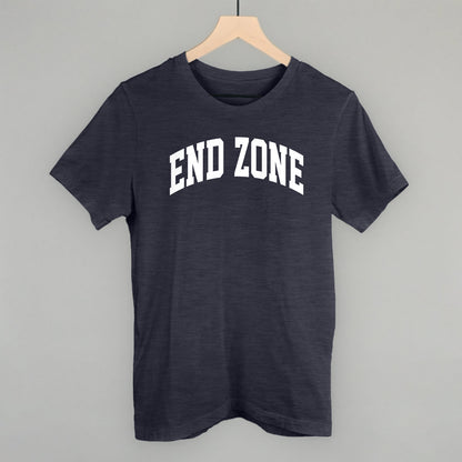 End Zone Arch Funny T-Shirt in Heather Navy – Ivy + Cloth